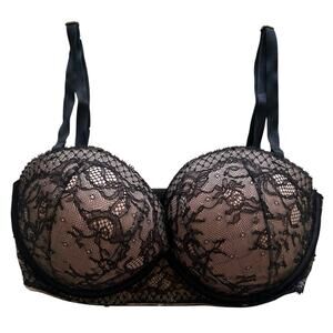 Victoria’s Secret Very Sexy Black Lace Bra Size 32DDD